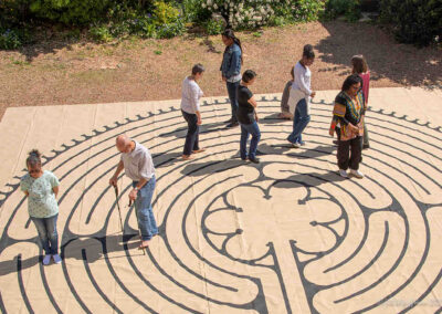 Canvas Chartres-style Labyrinth