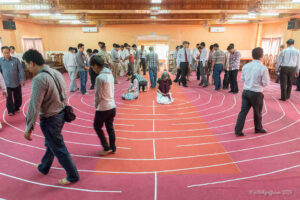 Cambodian Labyrinth Prayer Walk by Jill K H Geoffrion, photographer