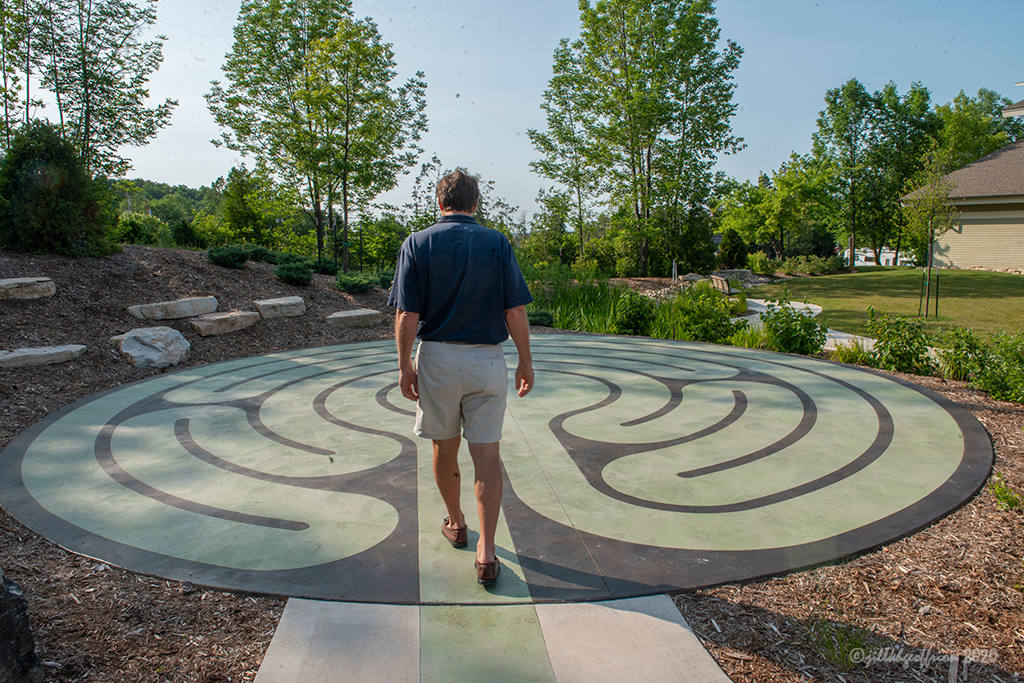 Labyrinth in Sister Bay, Wisconsin