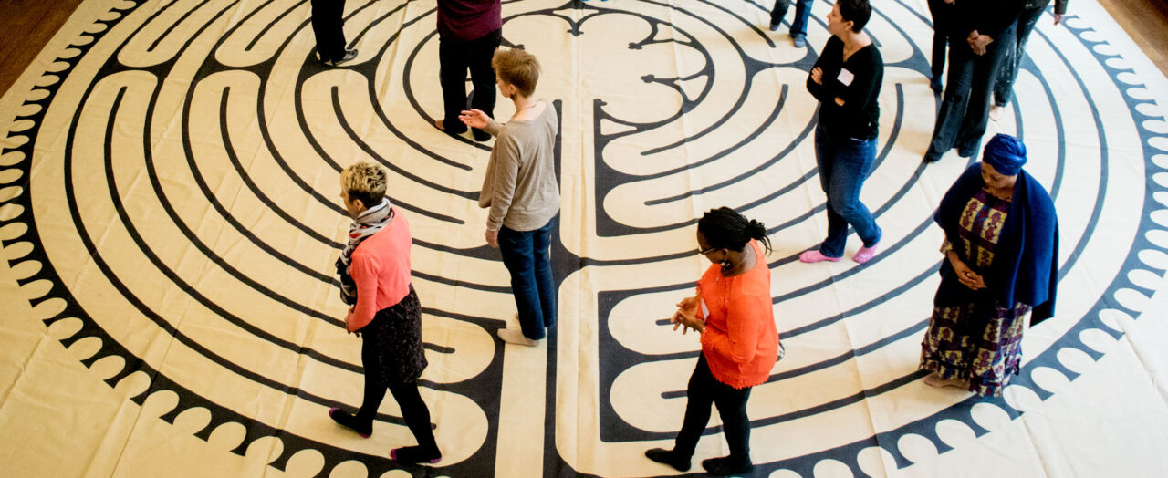Labyrinth Prayer | Jill Geoffrion | Walking A Labyrinth