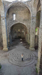 Ruins labyrinth in Sweden by Jeff Saward, photographer