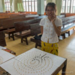 Creating small-scale labyrinths in Myanmar