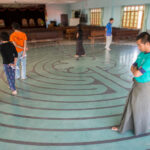 Praying the Labyrinth in Yangon, Myanmar